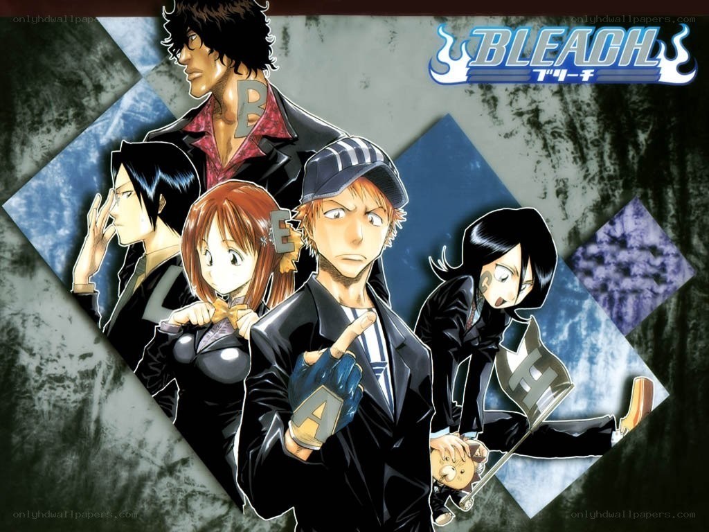 Bleach anime character group