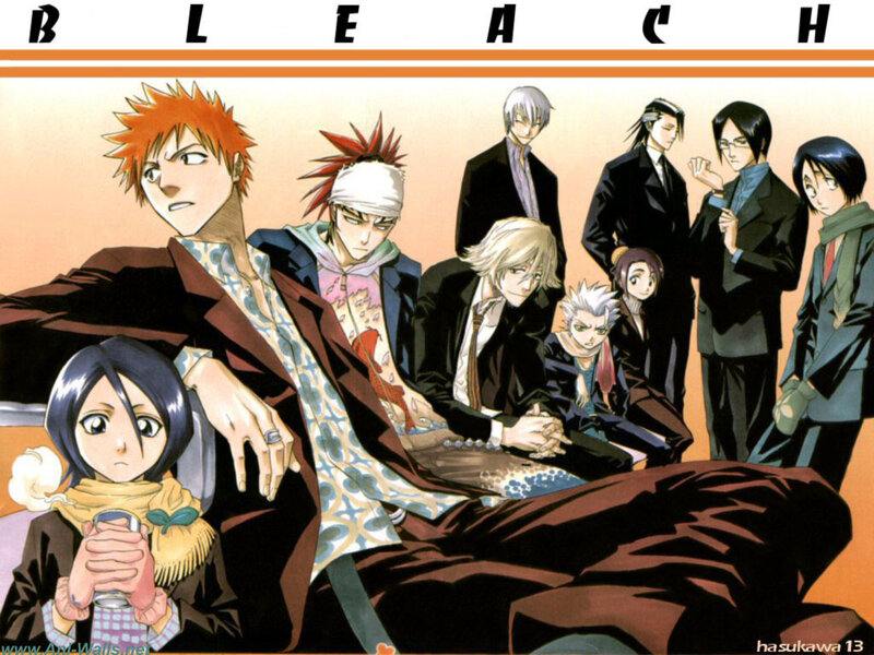 Bleach anime character group