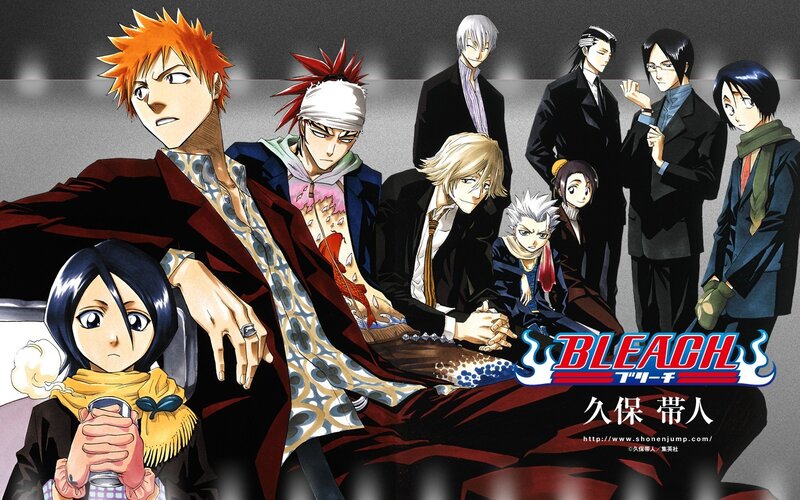 Bleach anime character group