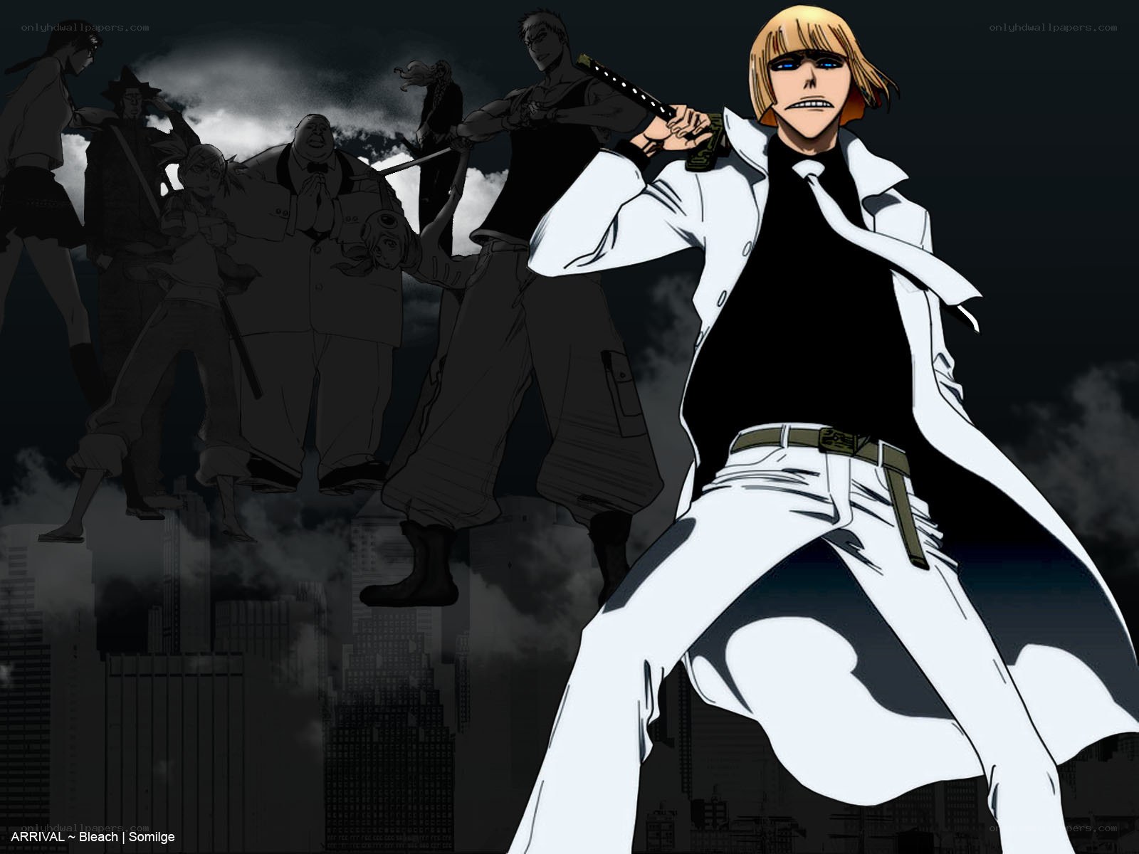 Bleach anime character illustration