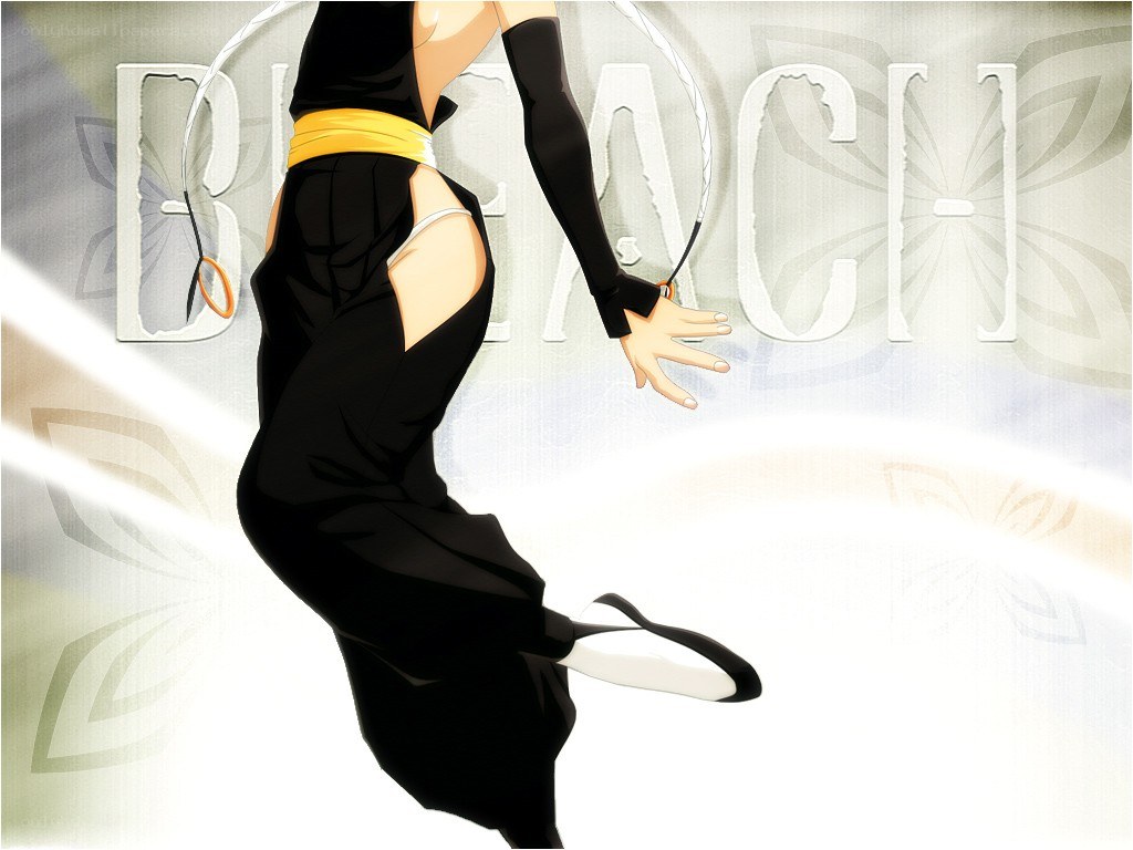 Bleach anime character in action