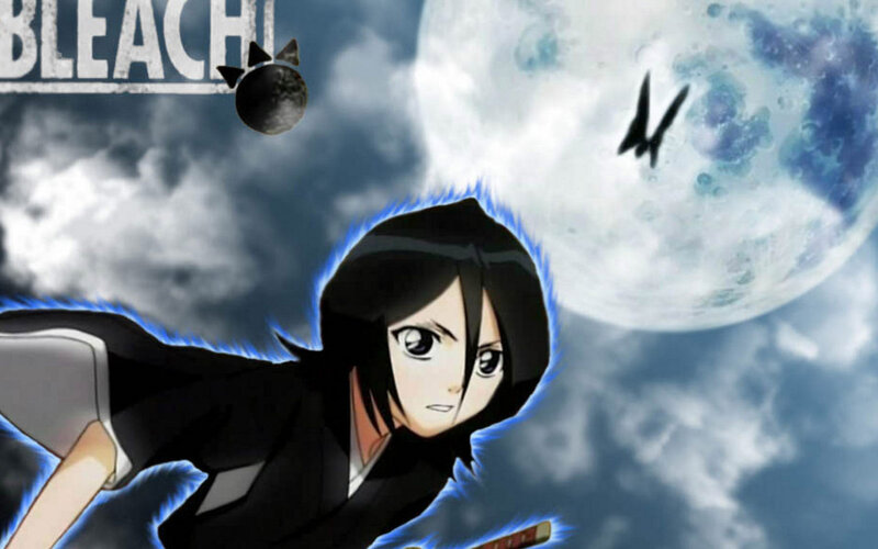 Bleach anime character in action