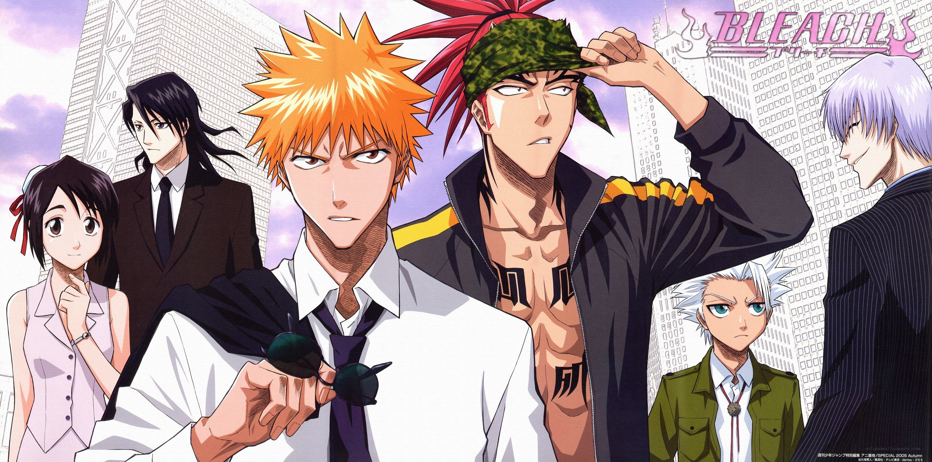 Bleach anime character lineup