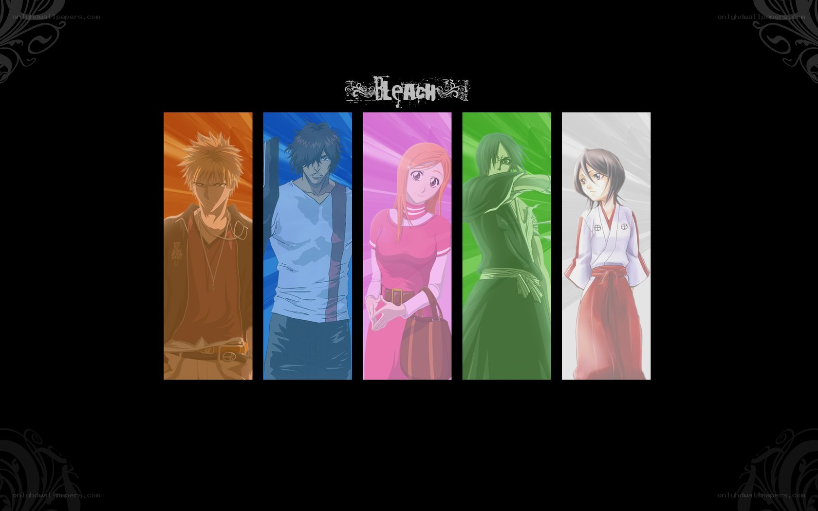 Bleach anime character lineup