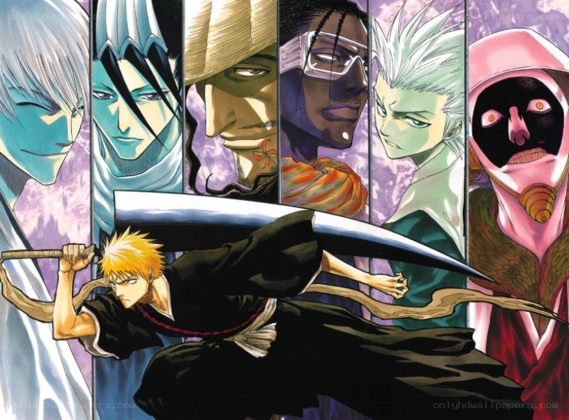 Bleach anime character lineup