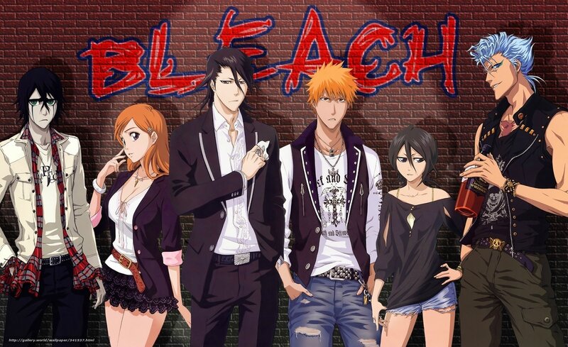 Bleach anime character lineup
