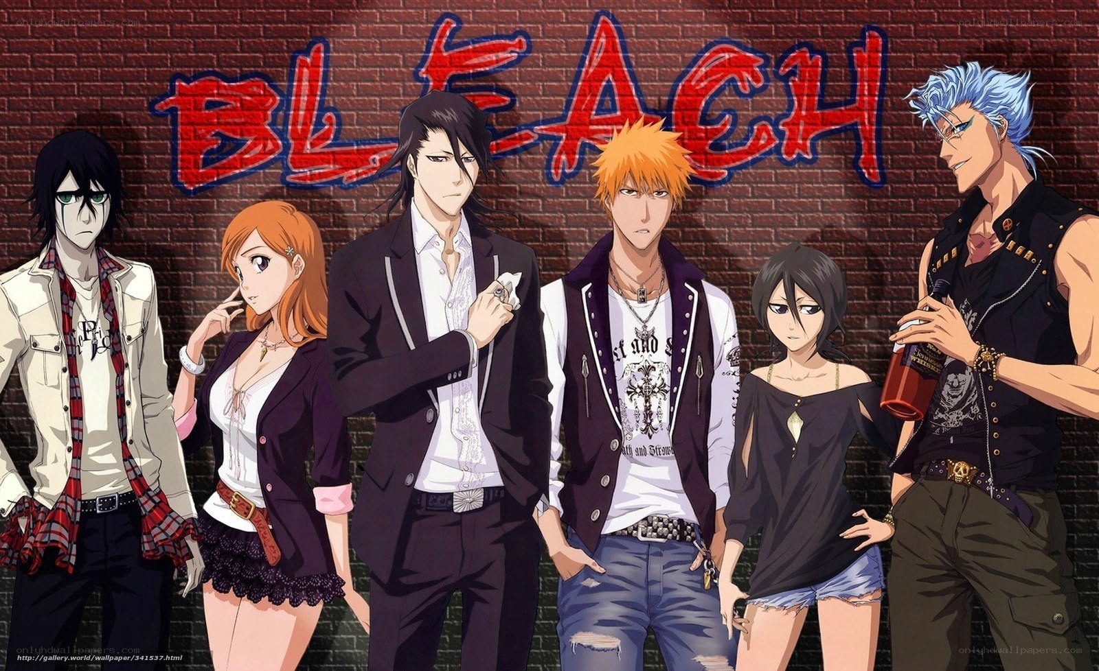 Bleach anime character lineup