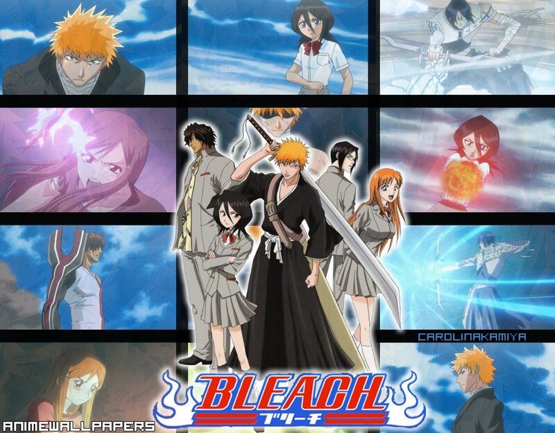 Bleach anime collage