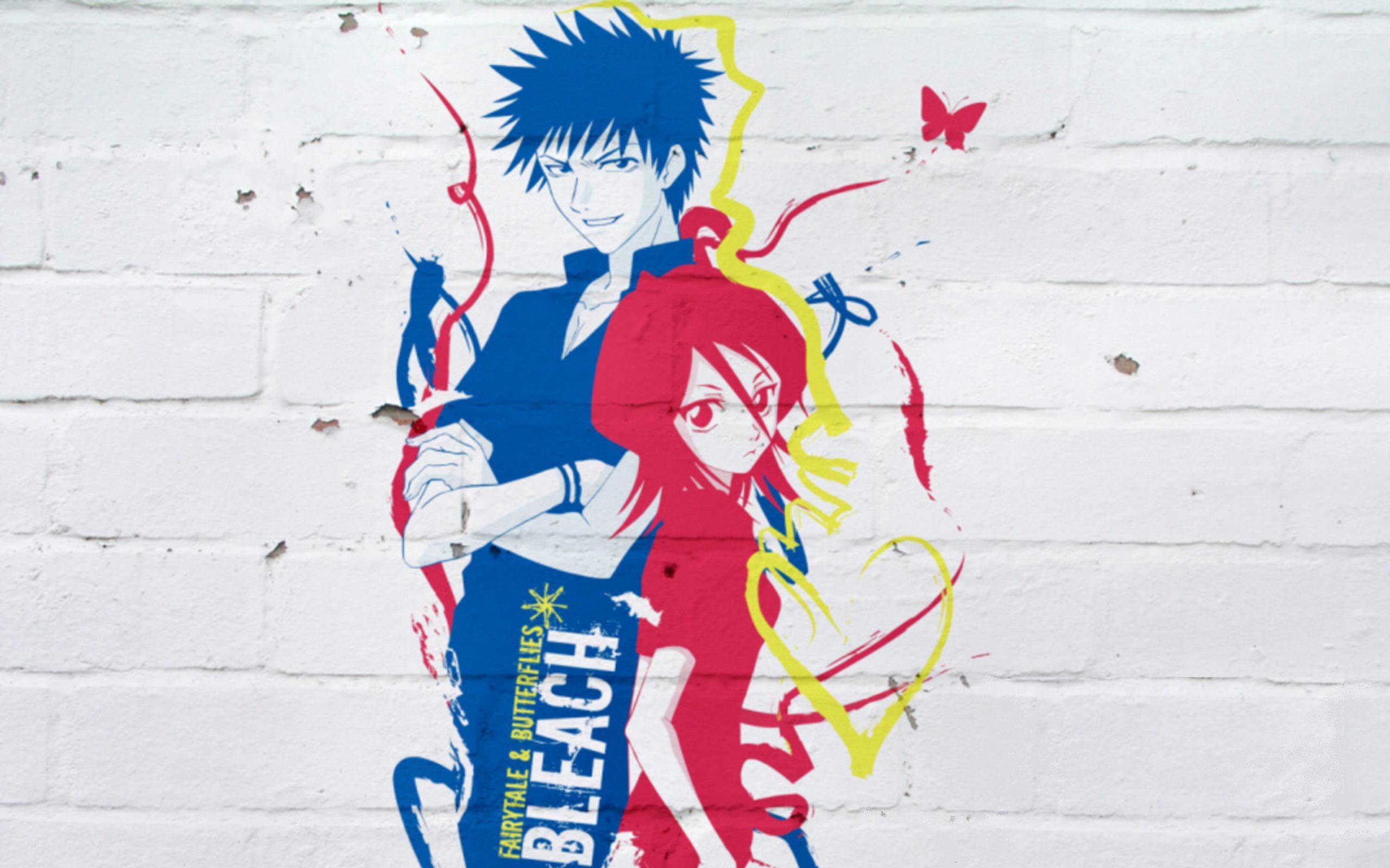 Bleach anime graffiti art