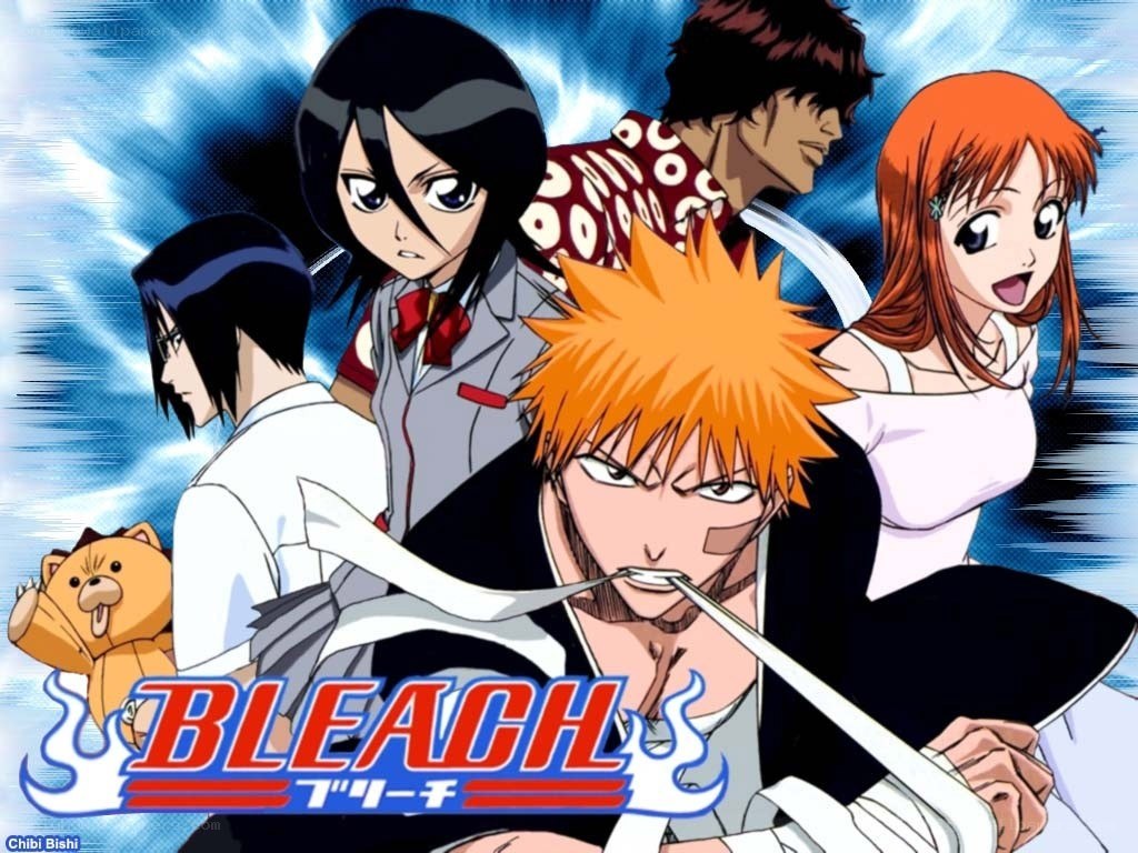 Bleach anime group art