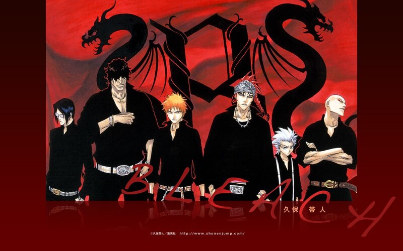 Bleach anime group art