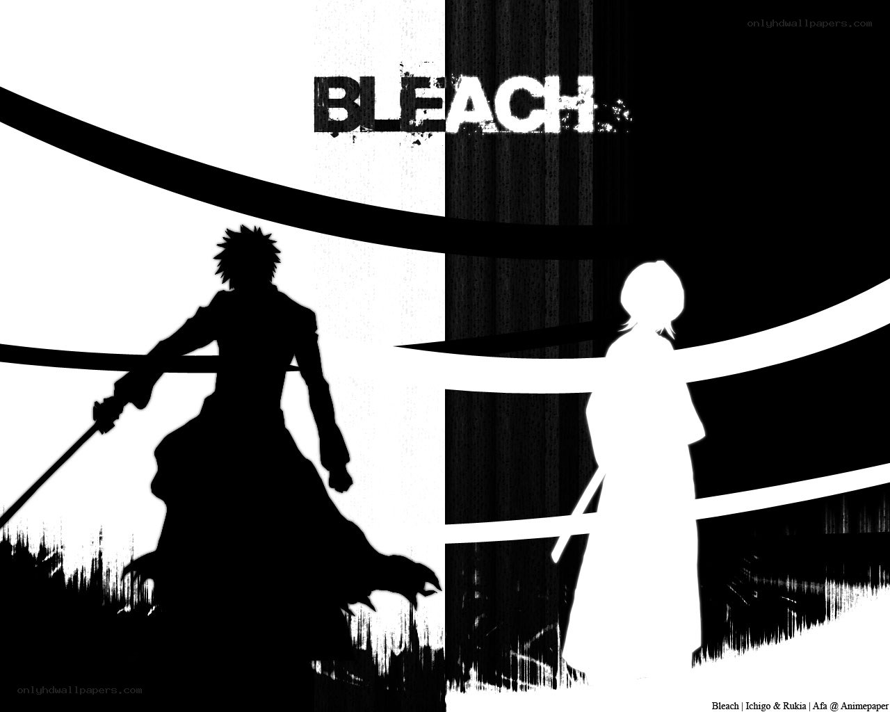 Bleach anime silhouettes