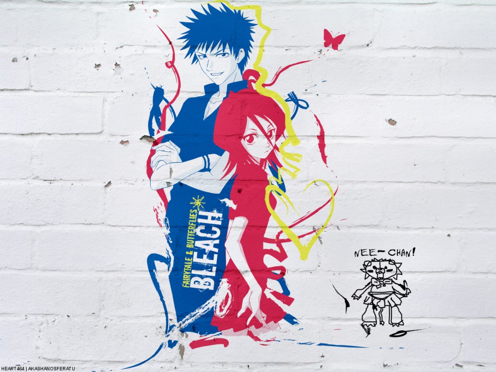 Bleach anime street art