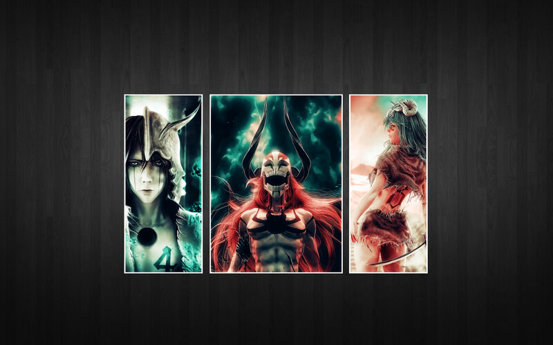 Bleach Arrancar trio artwork