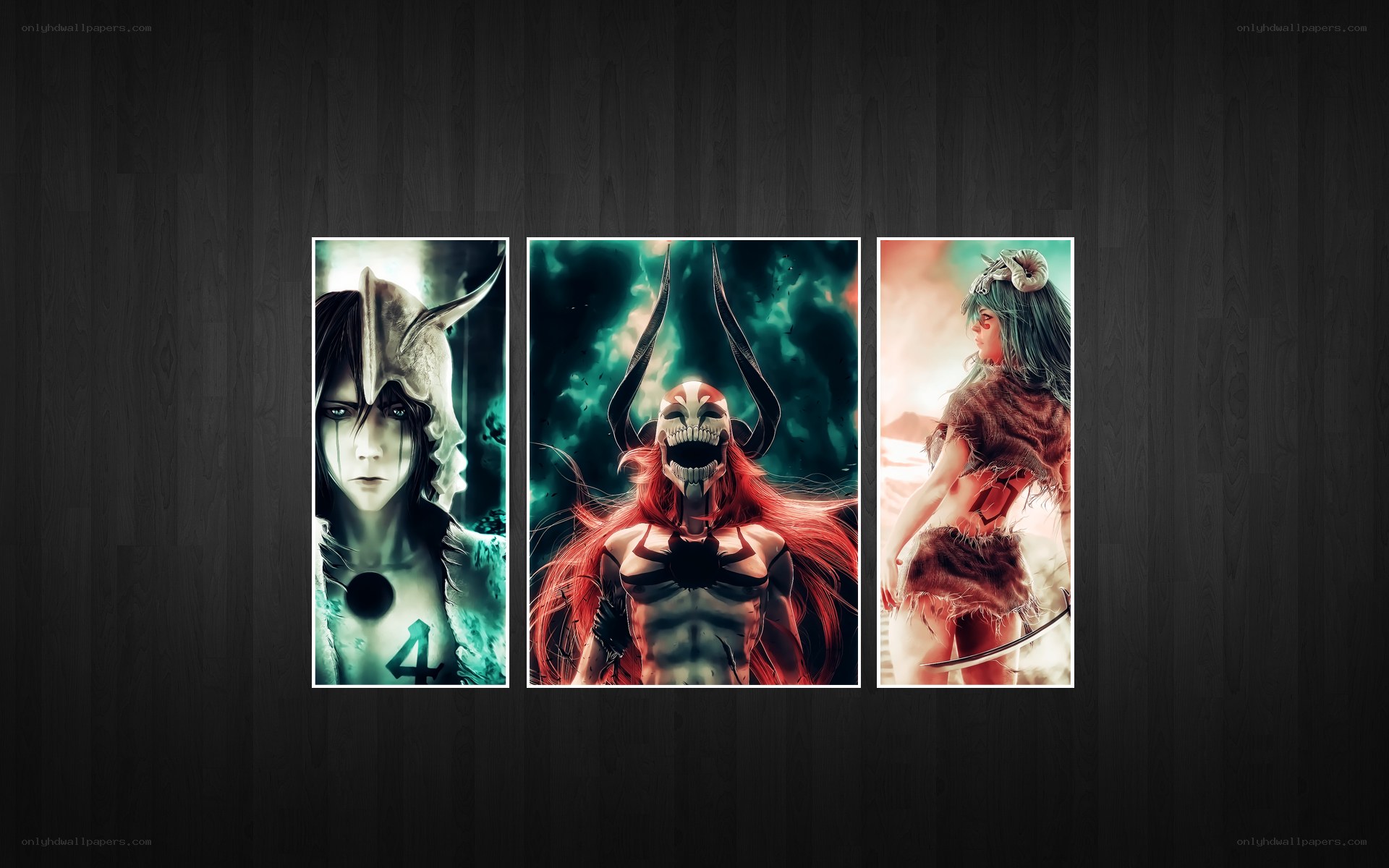 Bleach Arrancar trio artwork