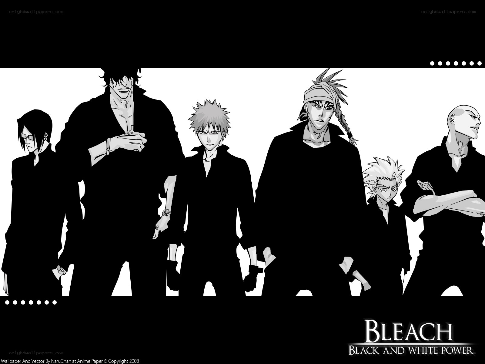 Bleach black and white power