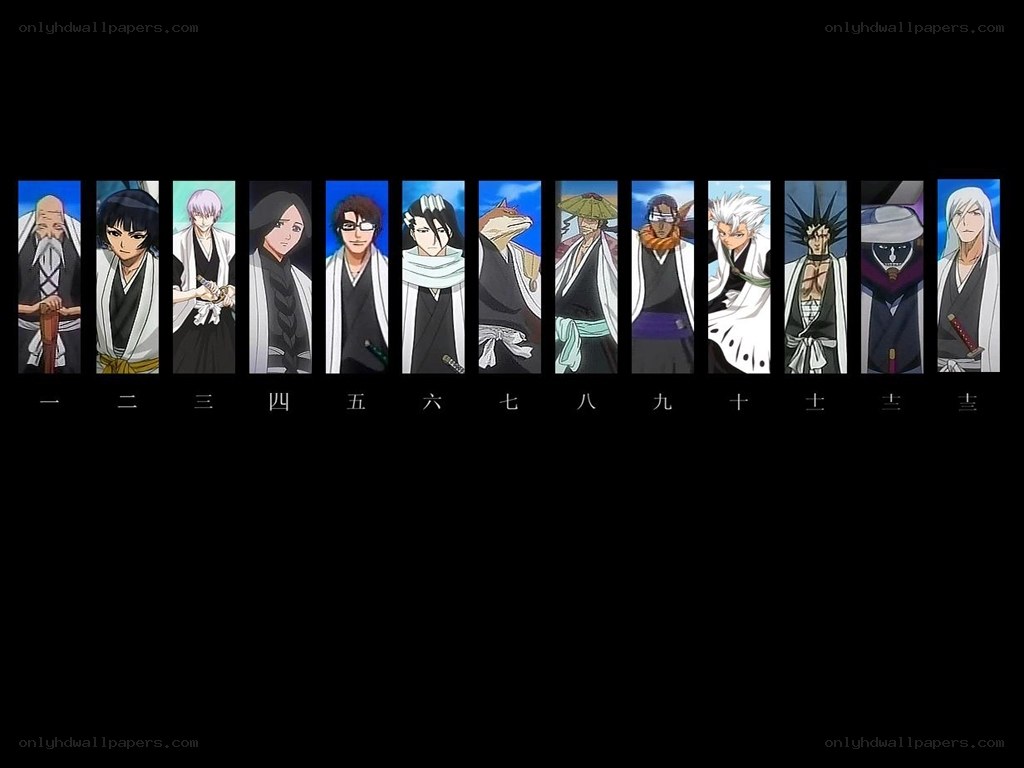 Bleach captains lineup