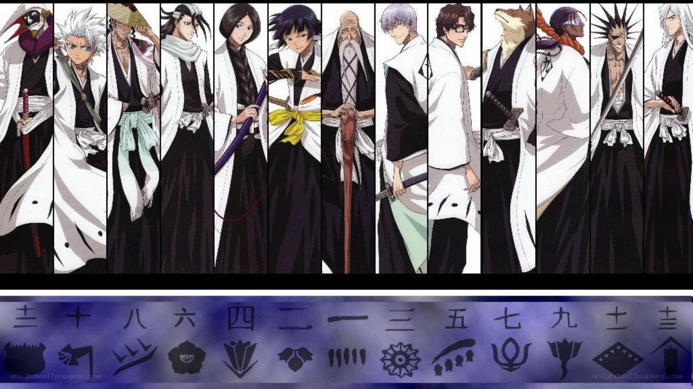 Bleach captains lineup