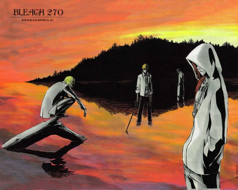 Bleach chapter 270 scene