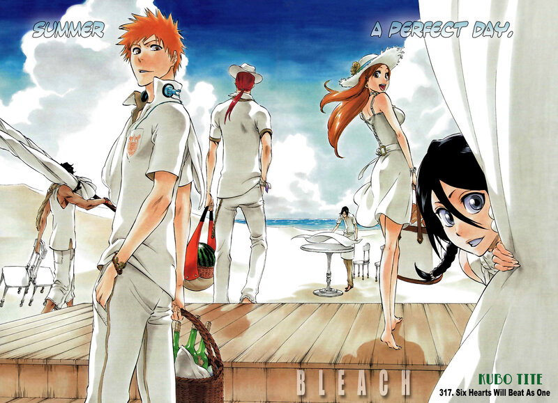 Bleach chapter 317 cover