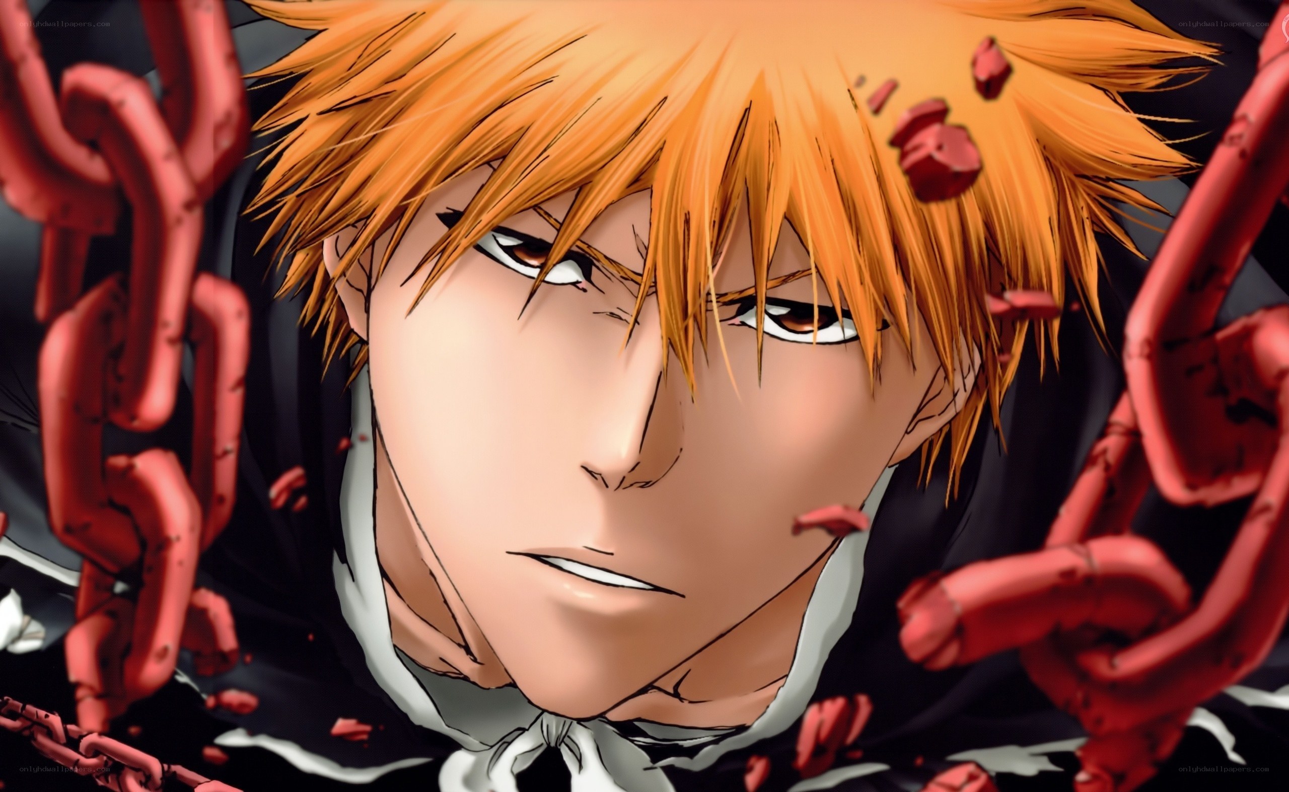 Bleach character breaking chains