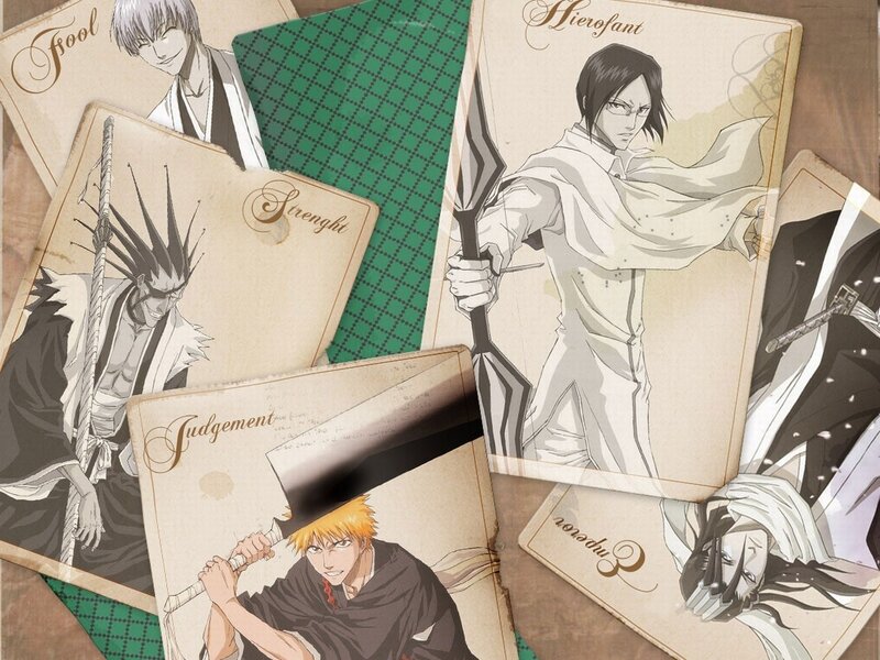 Bleach character cards
