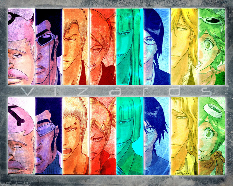Bleach character collage