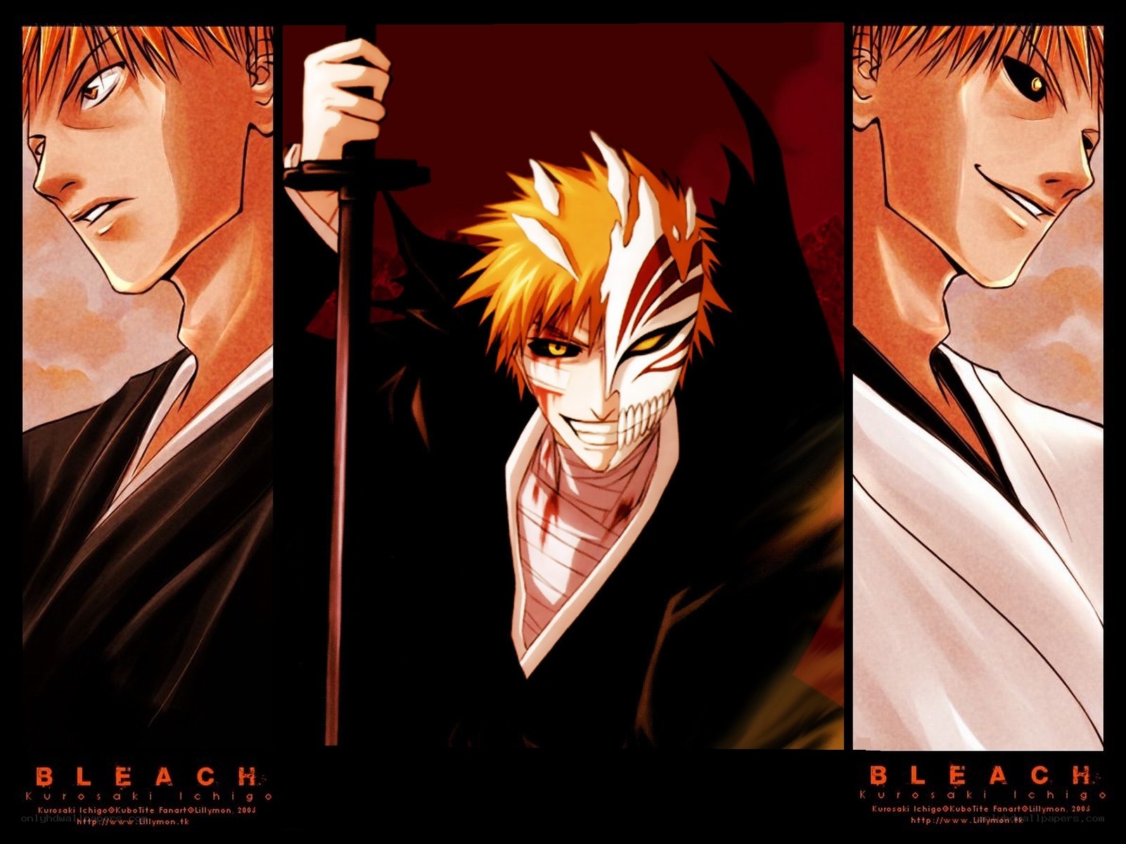 Bleach character collage