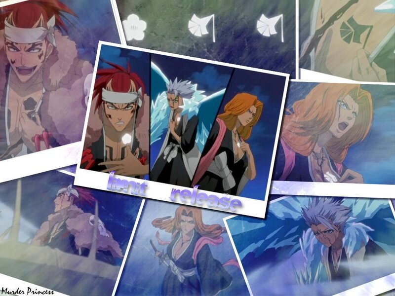 Bleach character collage