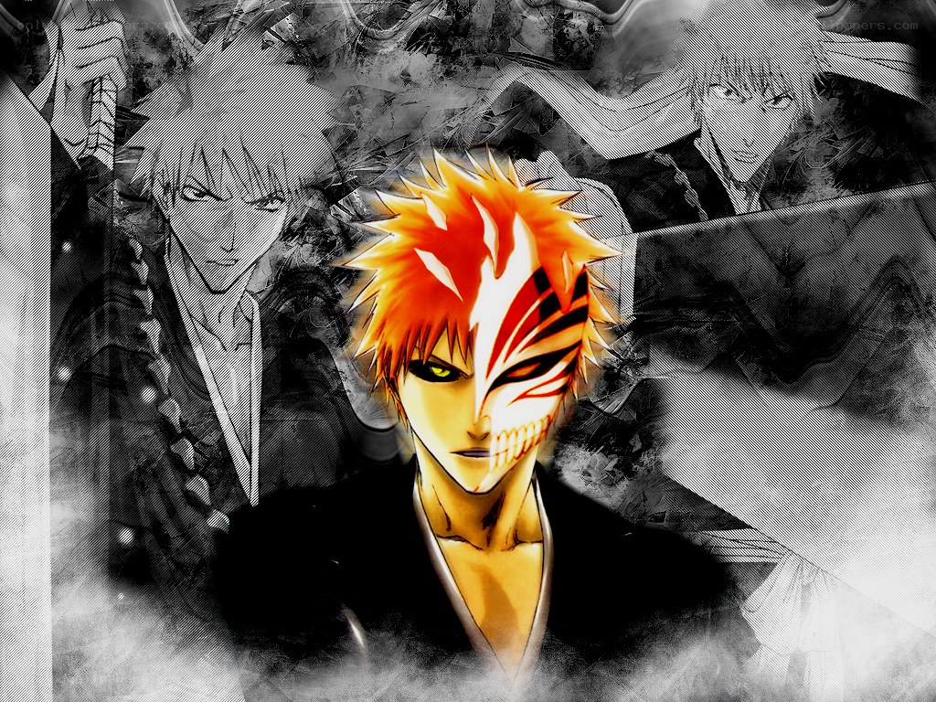 Bleach character collage