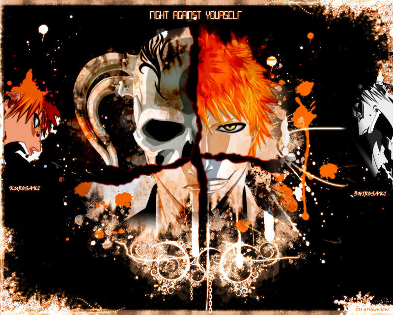 Bleach character collage artwork