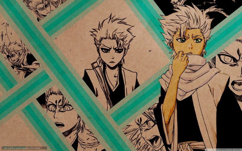 Bleach character collage