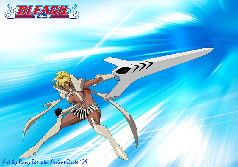 Bleach character in action