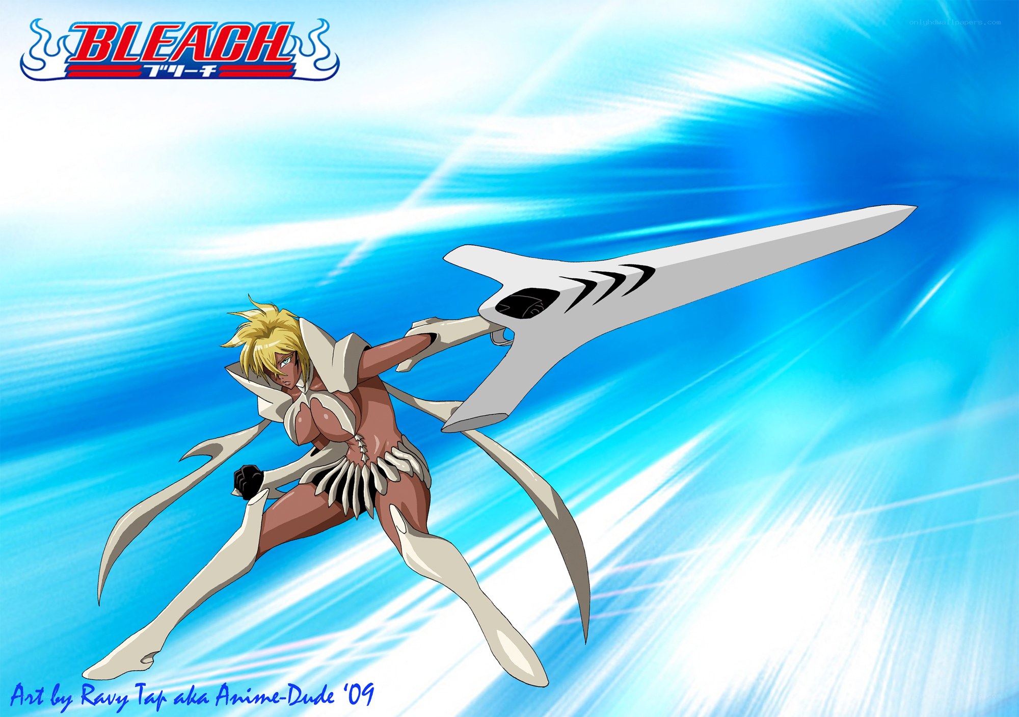 Bleach character in action