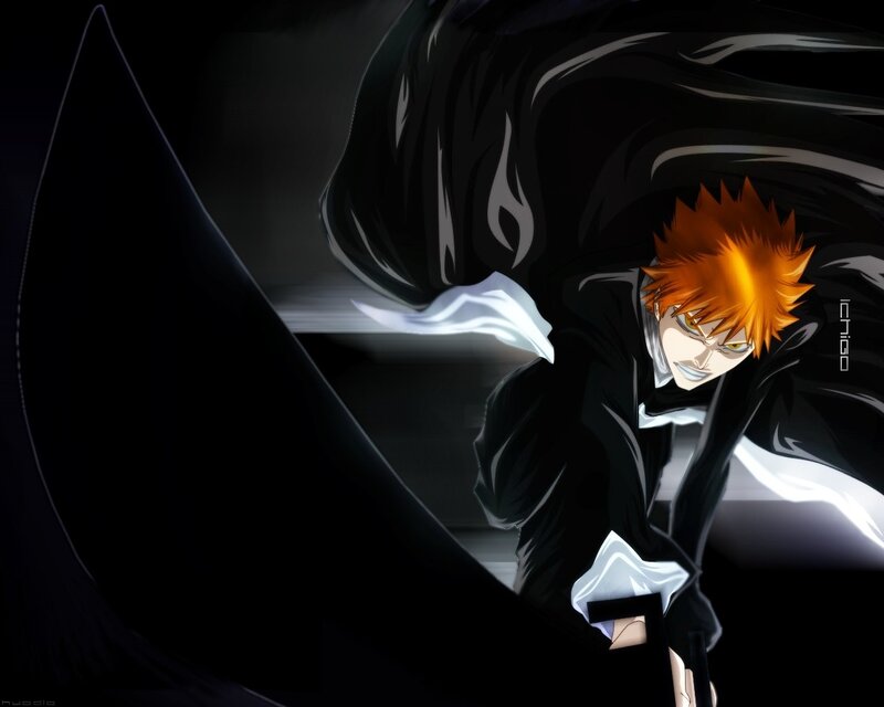 Bleach character in action