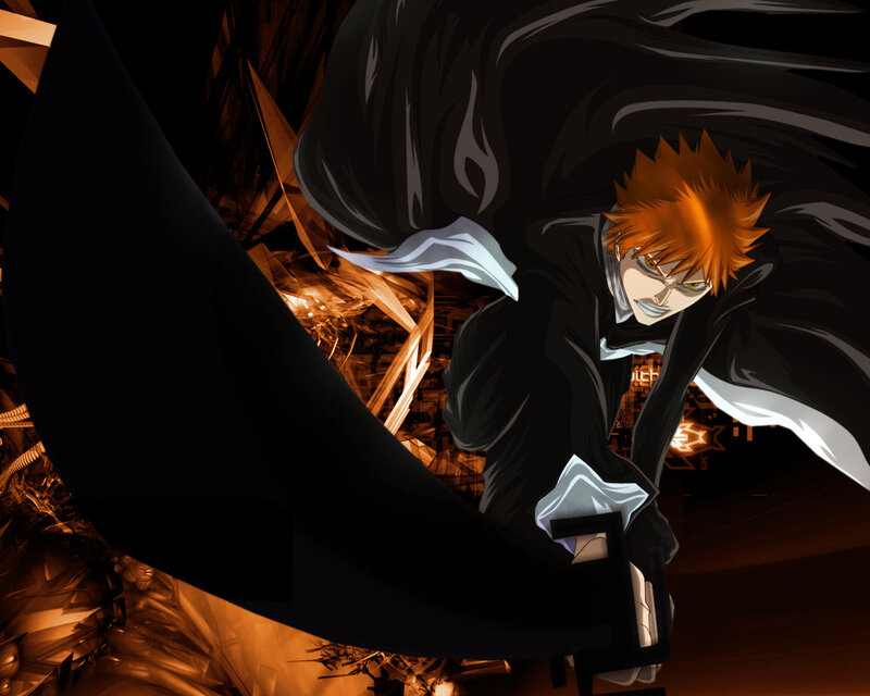 Bleach character in action