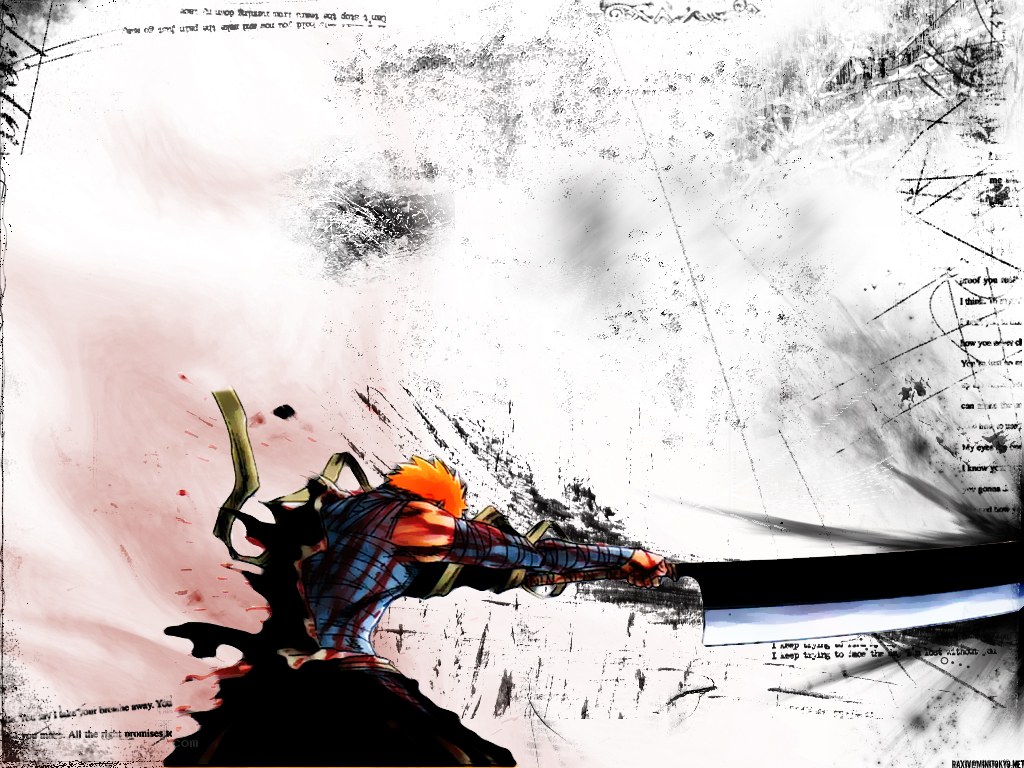 Bleach character in action