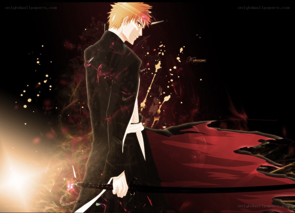 Bleach character in dark cloak