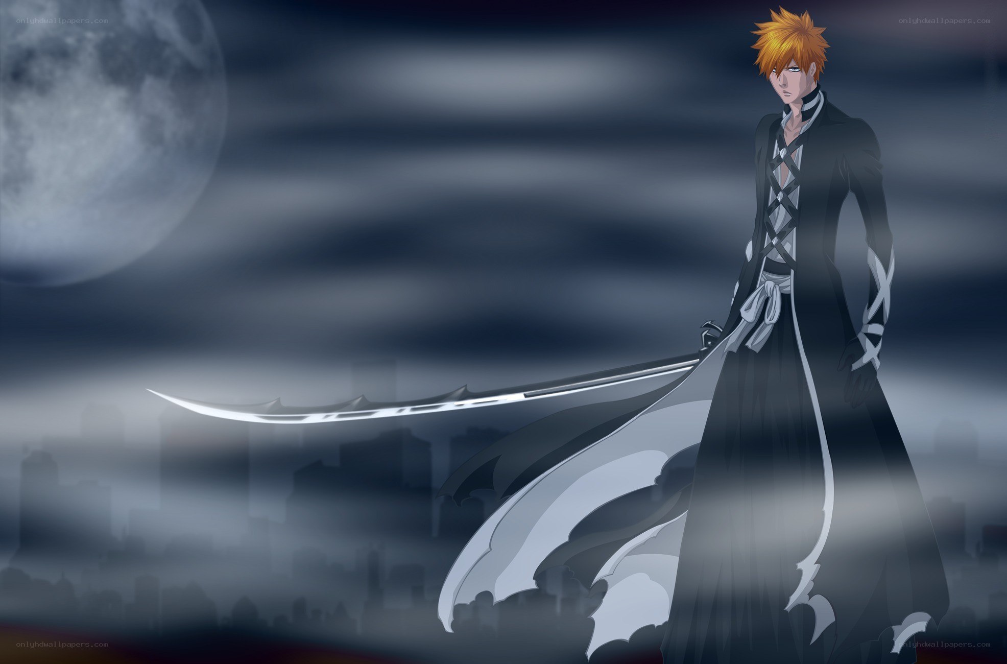 Bleach character in dark cloak