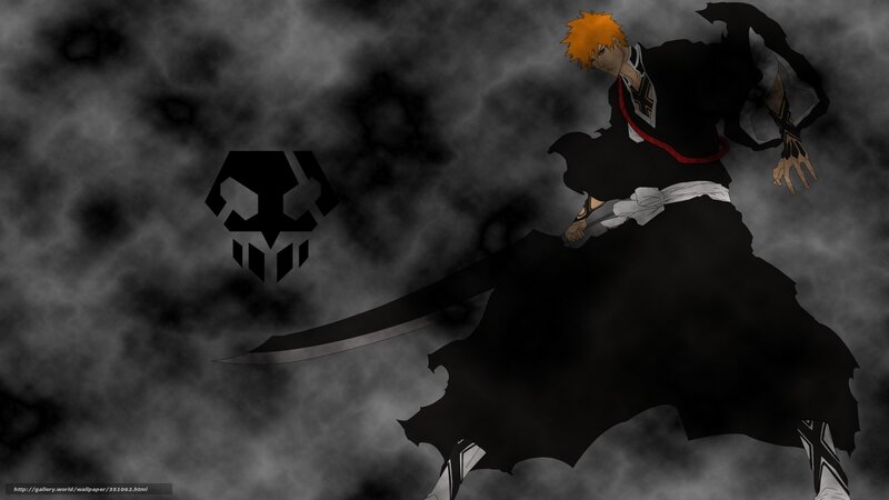 Bleach character in dark scene