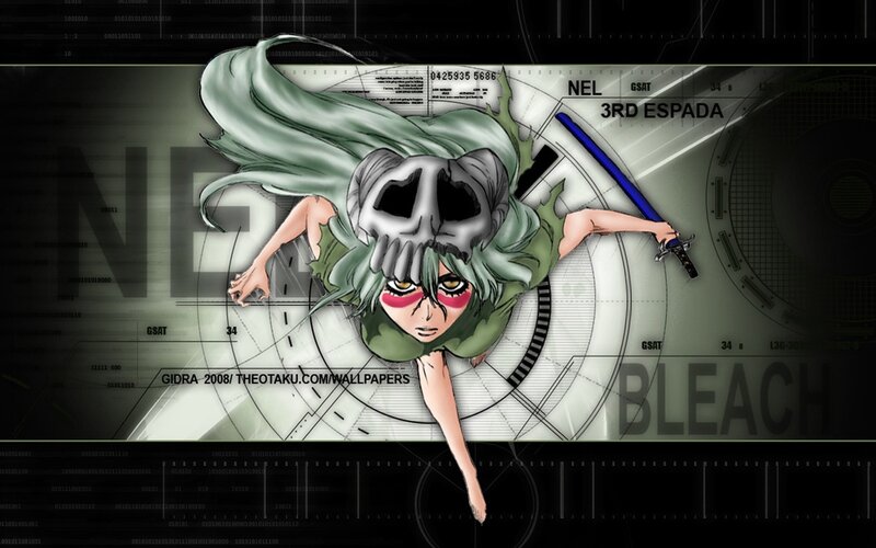 Bleach character in digital interface