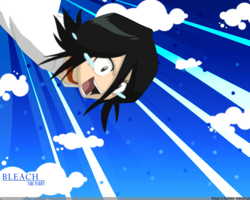 Bleach character in flight