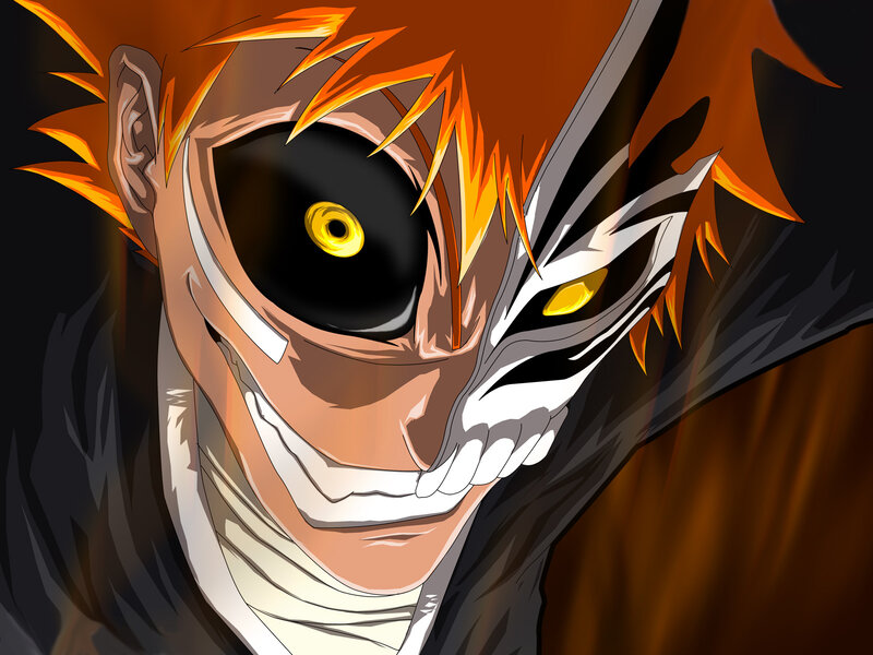 Bleach character in Hollow form