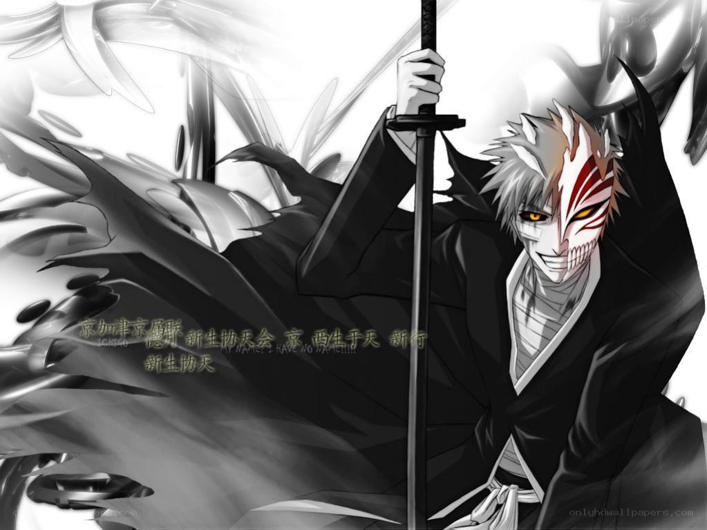 Bleach character in Hollow form