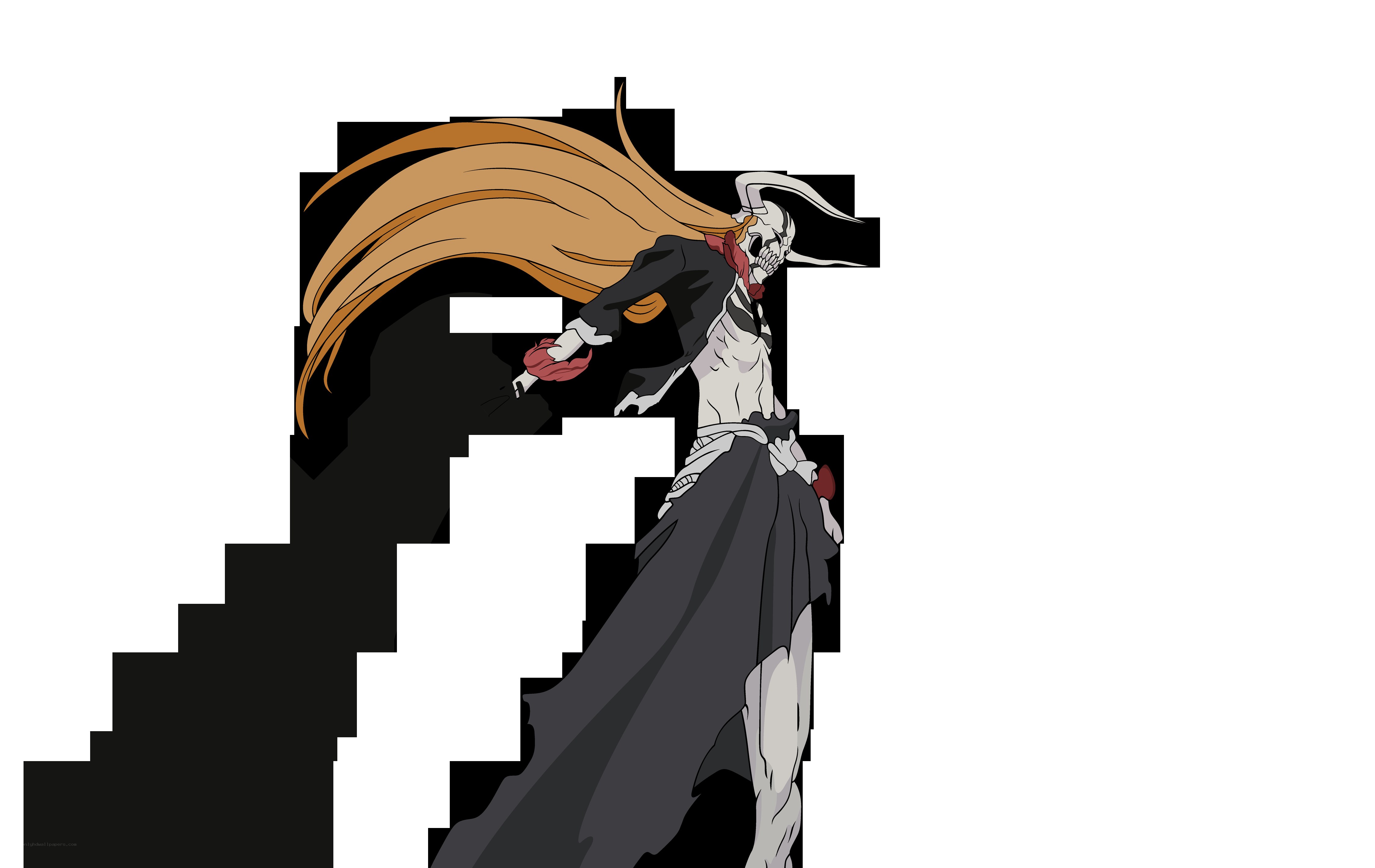 Bleach character in Hollow form