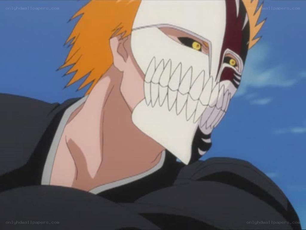 Bleach character in Hollow mask