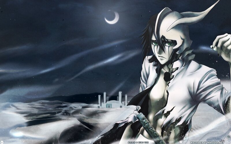 Bleach character in moonlight