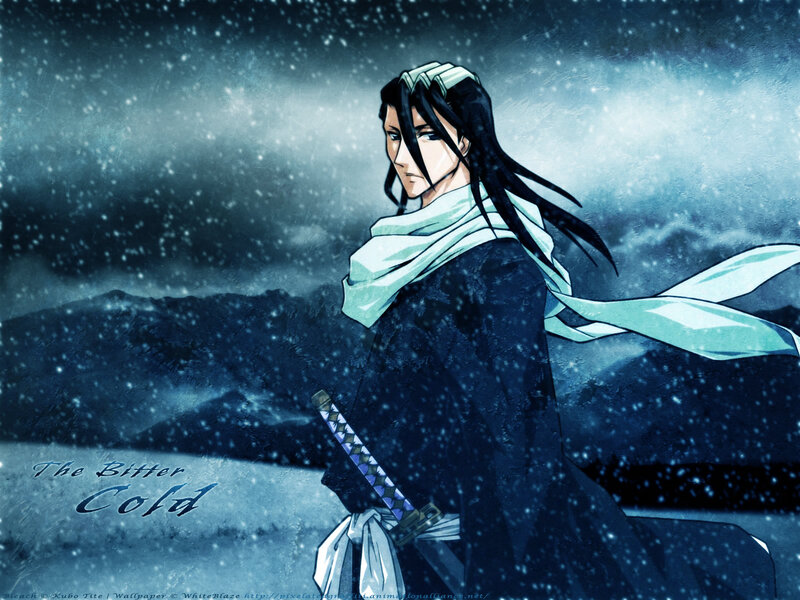 Bleach character in snow