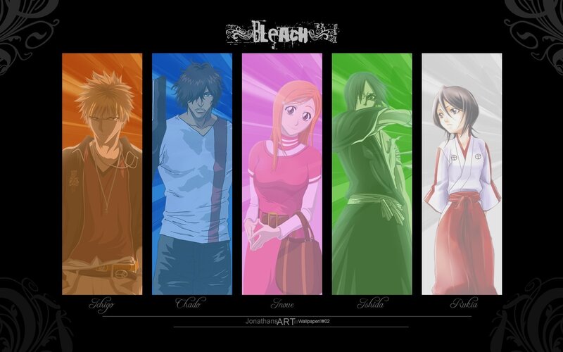 Bleach character lineup wallpaper