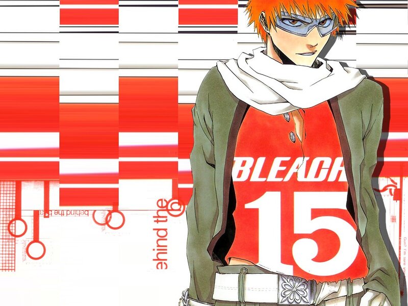 Bleach character on cover
